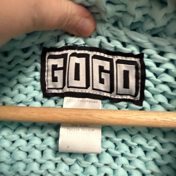 GOGO Light Blue Knit Sweater - Picture 3 of 5